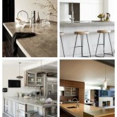 main Practical Kitchen Concrete Countertop Ideas
