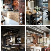 main Functional Industrial Kitchen Designs