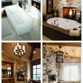 main Mesmerizing Bathroom Designs With A Fireplace