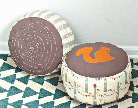 22 Easy And Pretty DIY Poufs For Your Home