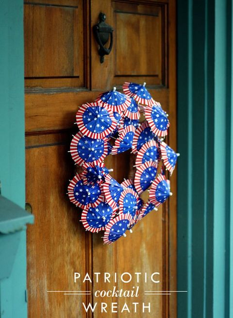 24 Awesome Patriotic Wreaths For The 4th July