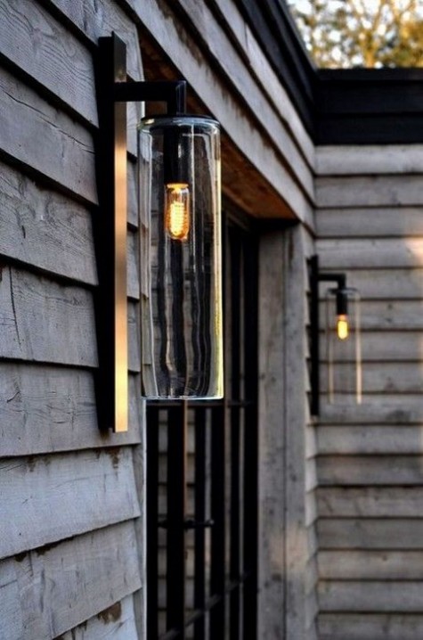 modern industrial wall lamps