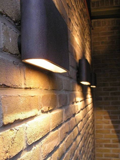modern matte black wall lamps
