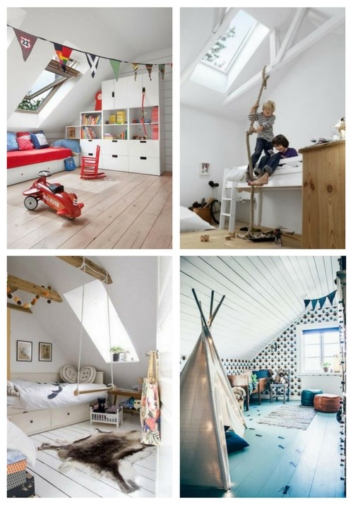 main Smart Attic Kids’ Room Decor Ideas