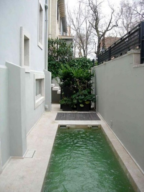 even if your backyard space is very tight, you can still accommodate a pool like that