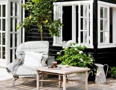 50 Peaceful And Relaxing Scandinavian Terrace Decor Ideas